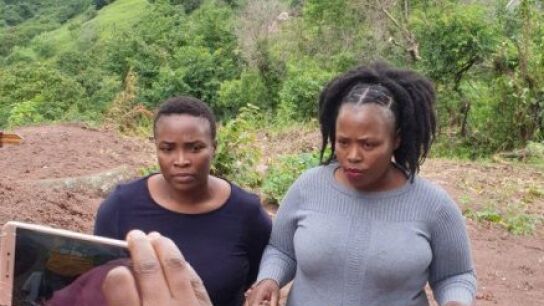 La familia del fallecido