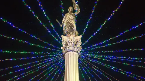 Luces de Navidad en Uruguay Luces de Navidad en Uruguay