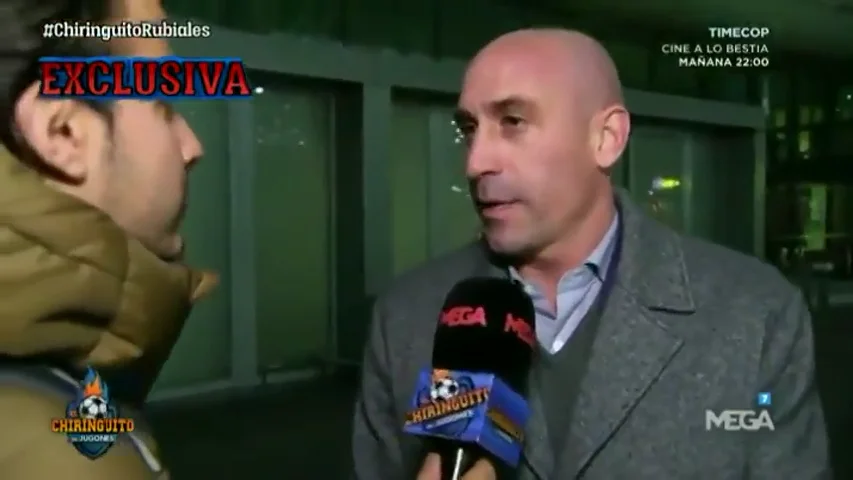 Luis Rubiales habla en exclusiva con 'El Chiringuito': "¿Robert Moreno? Cada uno es libre de expresar su opinión"