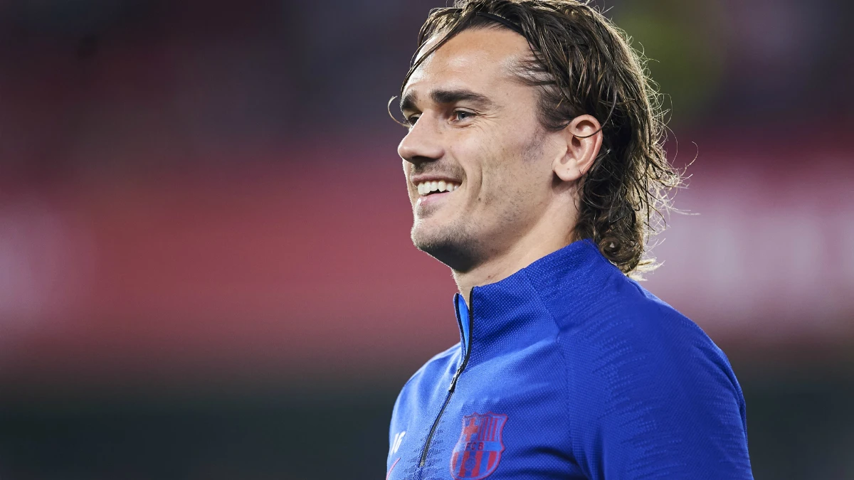 Antoine Griezmann, con el Barcelona