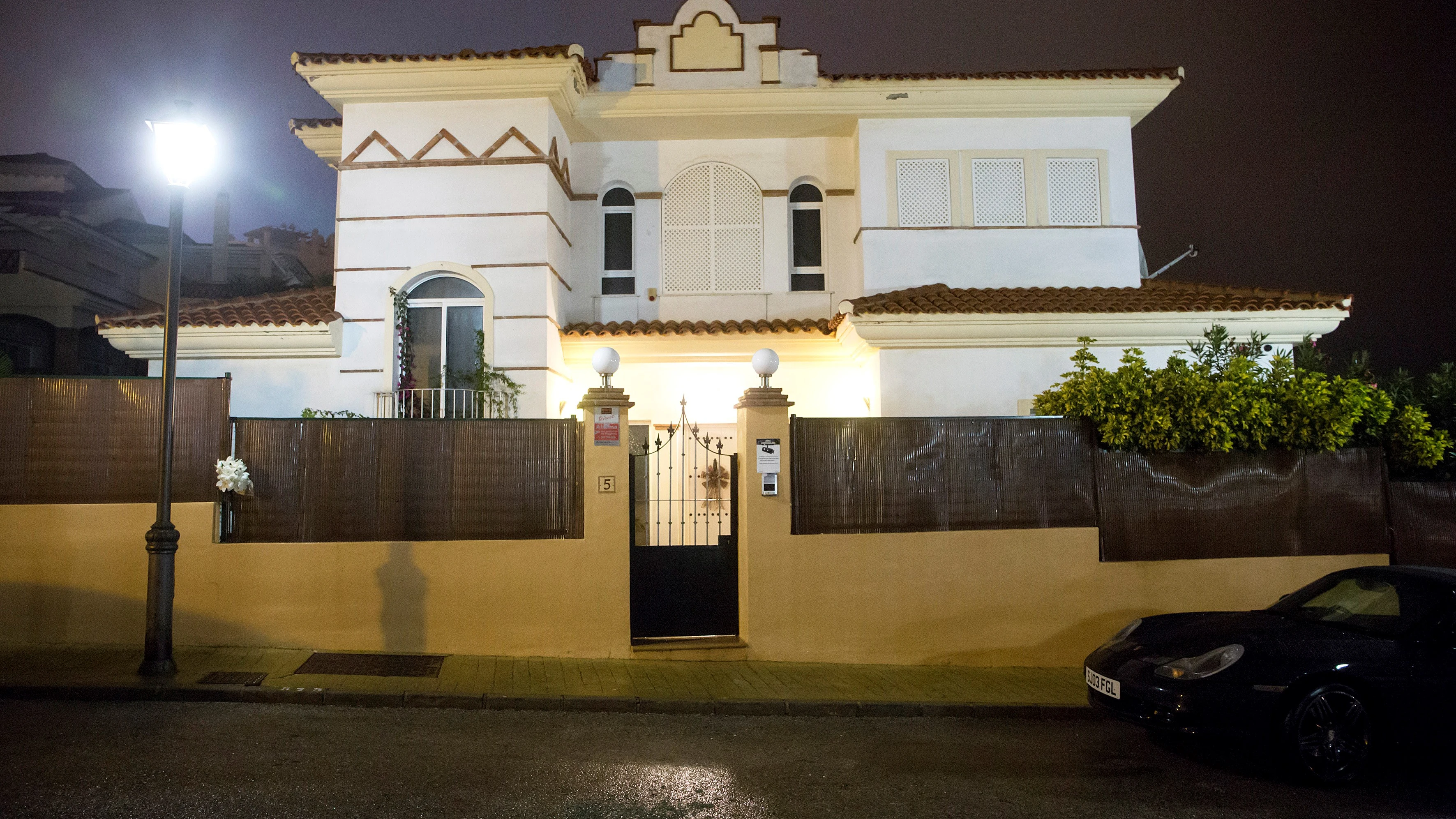 Vista del lugar en el que han ocurrido los hechos, en Mijas (Málaga)