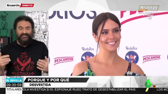 El Sevilla bromea sobre las trasparencias de Pedroche en las Campanadas: "Dentro de 10 años habrá que pixelarla" El Sevilla bromea sobre las trasparencias de Pedroche en las Campanadas: "Dentro de 10 años habrá que pixelarla"