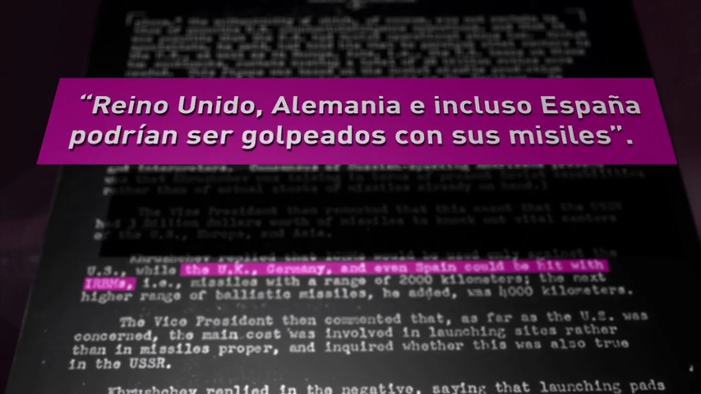 Documento confidencial que demuestra las amenazas de la URSS Documento confidencial que demuestra las amenazas de la URSS