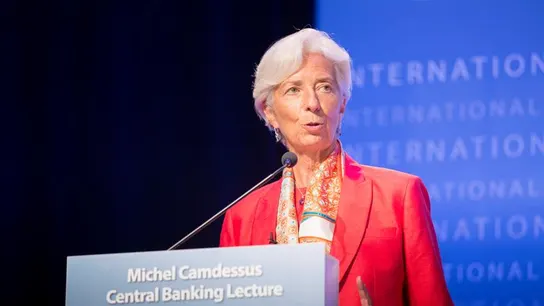 La presidenta del BCE, Christine Lagarde La presidenta del BCE, Christine Lagarde