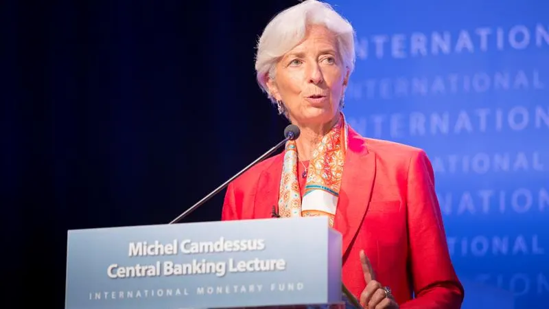 La presidenta del BCE, Christine Lagarde