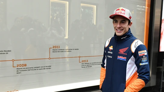 Marc Márquez, paseando Marc Márquez, paseando