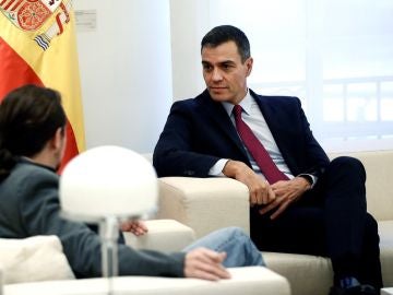 Pedro Sánchez y Pablo Iglesias en una imagen de archivo Pedro Sánchez y Pablo Iglesias en una imagen de archivo