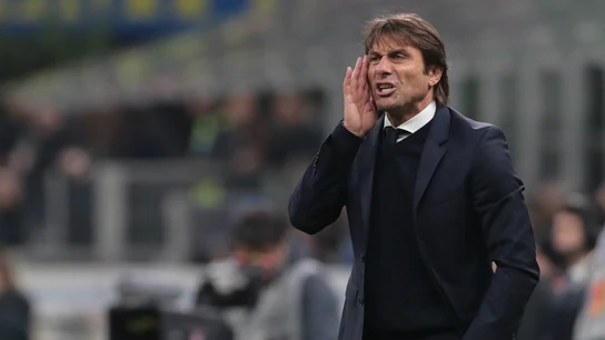 Antonio Conte, en un partido Antonio Conte, en un partido