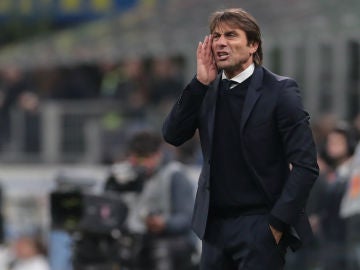 Antonio Conte, en un partido Antonio Conte, en un partido