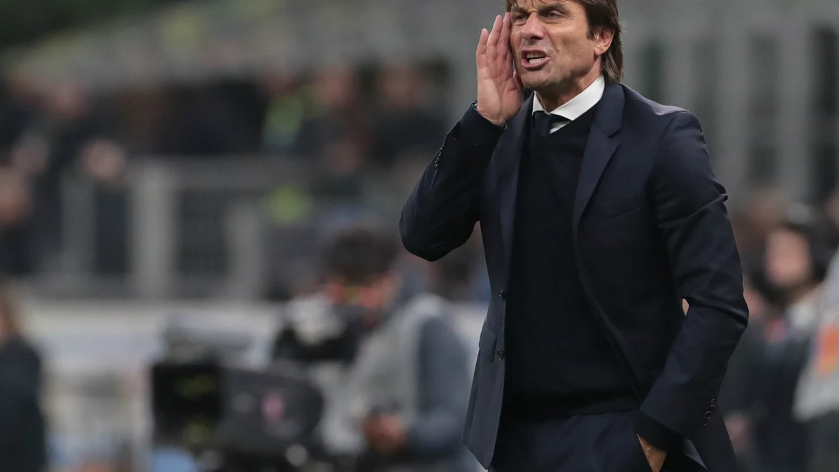 Antonio Conte, en un partido