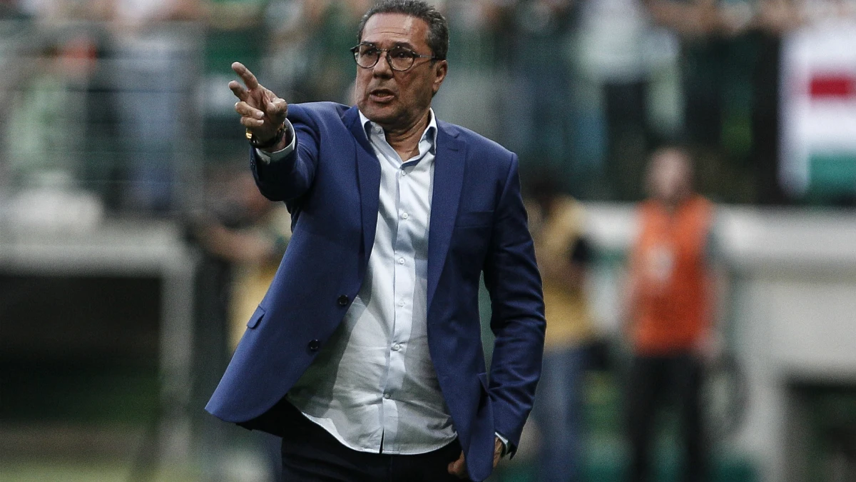 Vanderlei Luxemburgo, en un partido