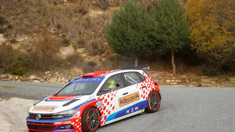 Cristian García estrenaba el Polo GTI R5 Cristian García estrenaba el Polo GTI R5