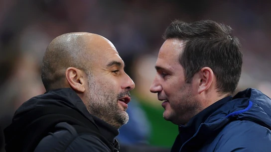 Guardiola, contra Lampard Guardiola, contra Lampard