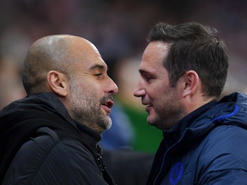 Guardiola, contra Lampard Guardiola, contra Lampard