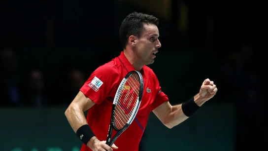 Roberto Bautista, en un partido Roberto Bautista, en un partido