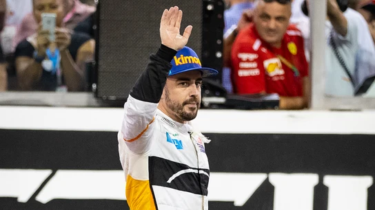 Fernando Alonso, en su despedida Fernando Alonso, en su despedida