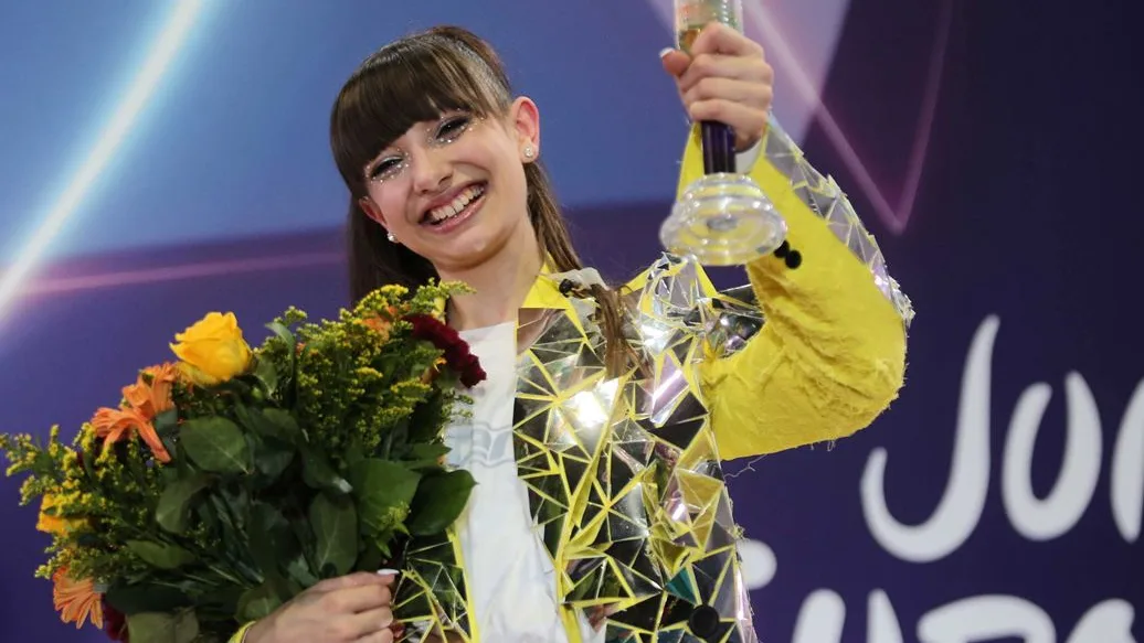 Viki Gabor, ganadora de Eurovisión Junior