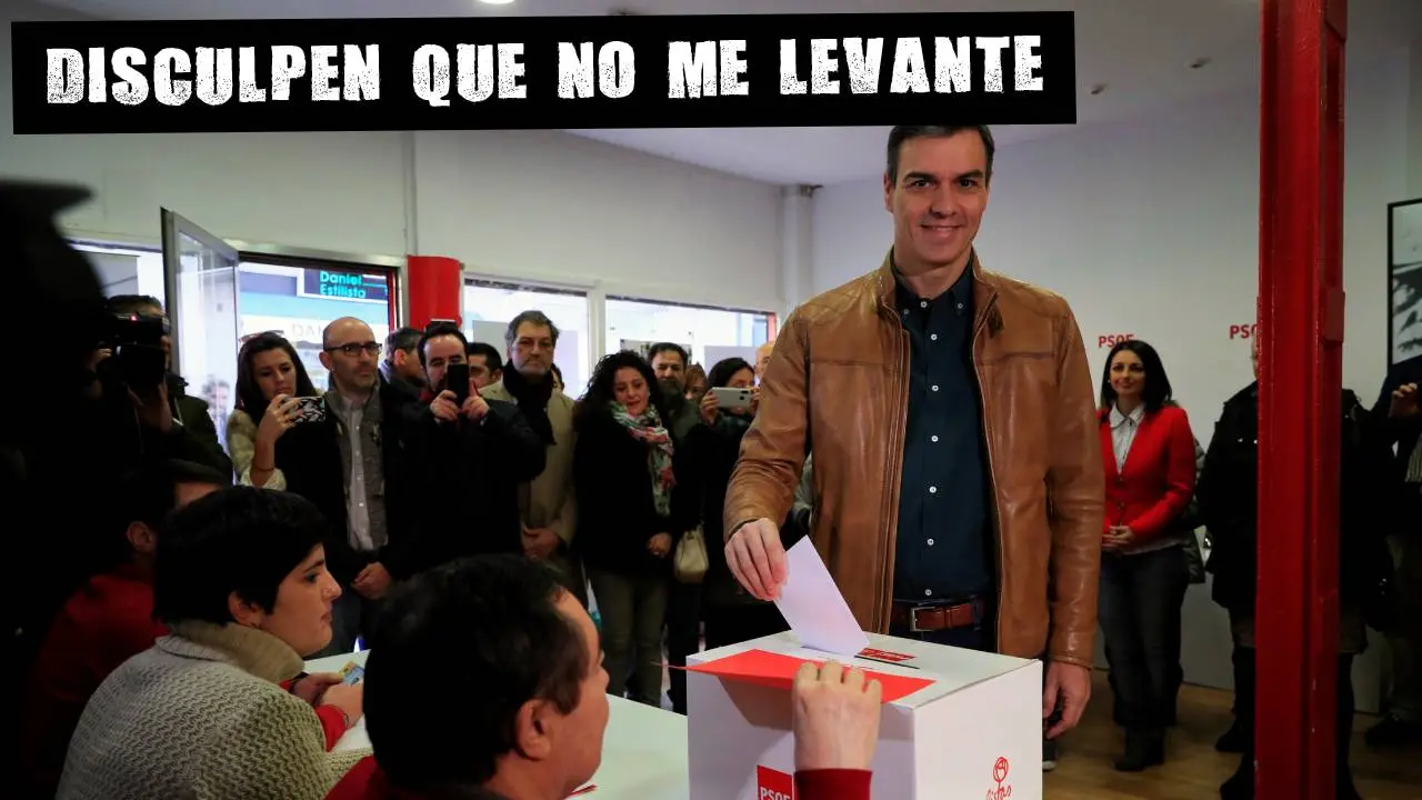 Disculpen que no me levante