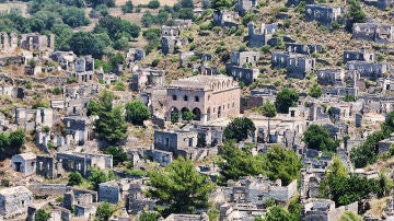 Kayaköy en Turquía