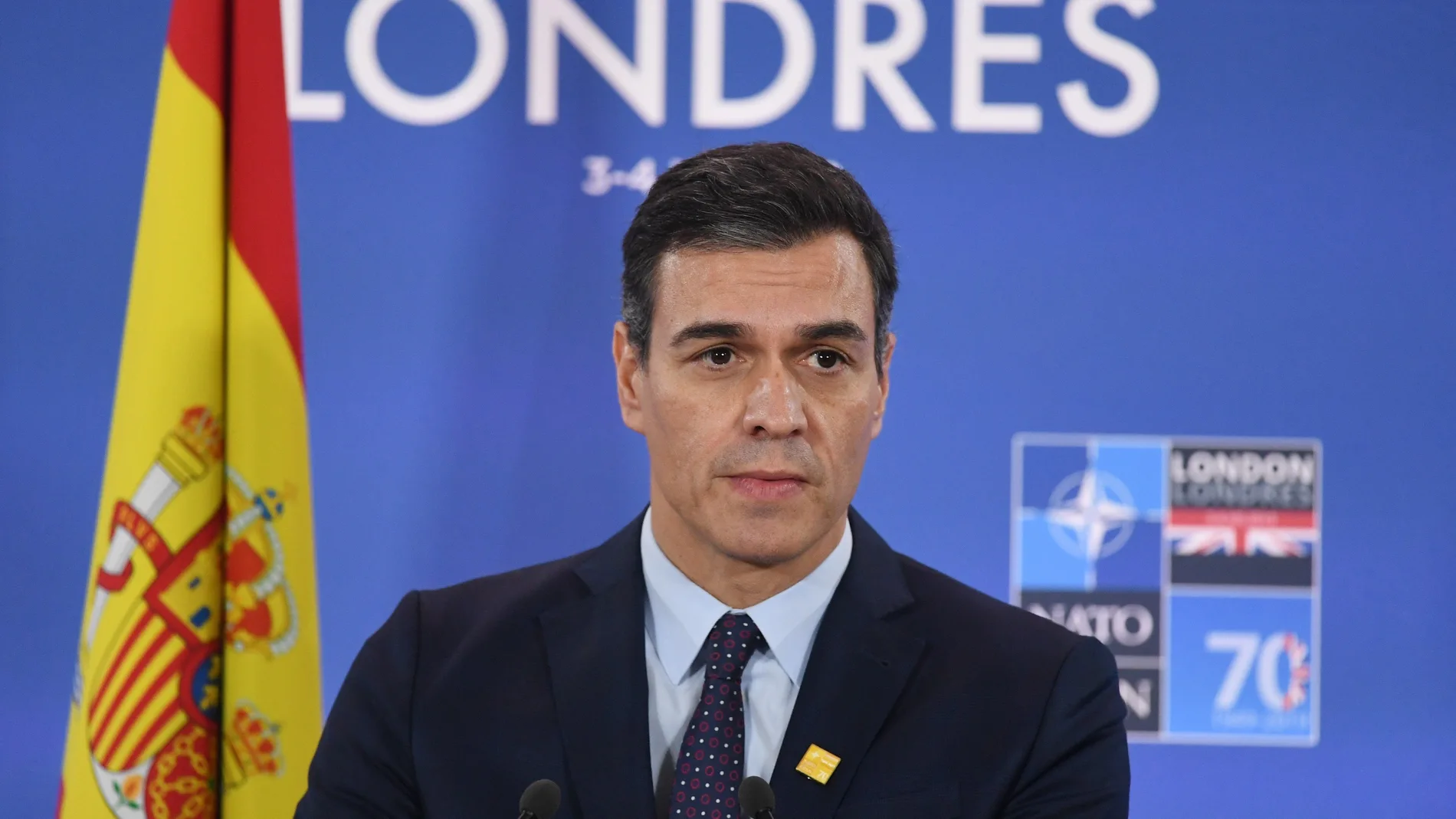 Pedro Sánchez, en la cumbre de la OTAN