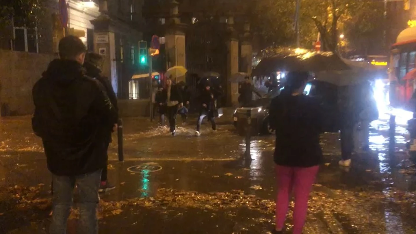 Lluvia en Barcelona Lluvia en Barcelona