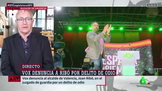 Joan Ribó responde tajante a Vox tras ser denunciado: Joan Ribó responde tajante a Vox tras ser denunciado: