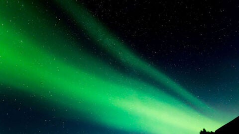 Aurora boreal en Islandia