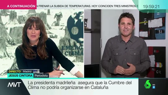 Jesús Cintora: "Hay una teatralización y una infantilización de la política patética; hay que denunciarlo" Jesús Cintora: "Hay una teatralización y una infantilización de la política patética; hay que denunciarlo"