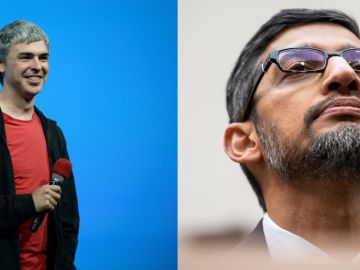 Los fundadores de Google ceden la dirección del grupo tecnológico Los fundadores de Google ceden la dirección del grupo tecnológico