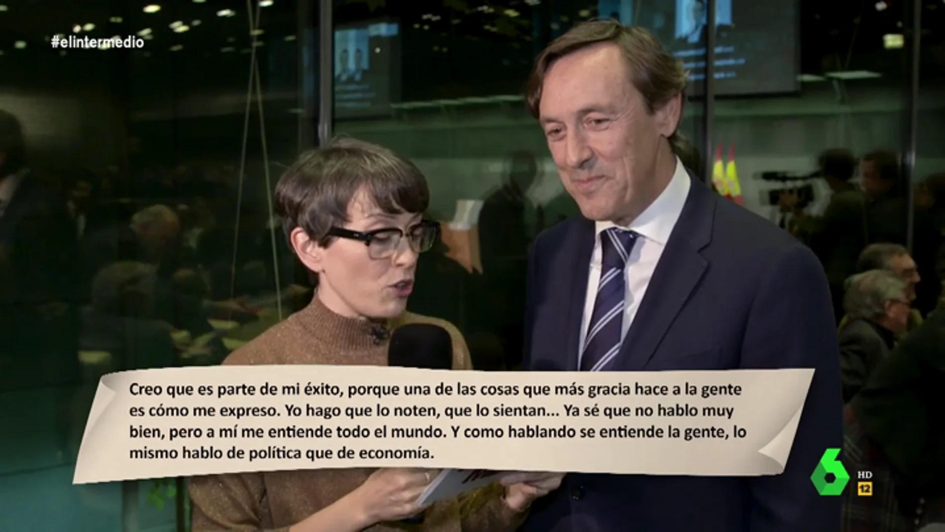 Rafael Hernando y Javier Maroto atribuyen una frase de Belén Esteban a Mariano Rajoy: "Es Rajoy en estado puro"