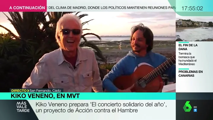 Kiko Veneno: "La humanidad es una persona grande; si no hay agua para todos no hay agua para nadie" Kiko Veneno: "La humanidad es una persona grande; si no hay agua para todos no hay agua para nadie"