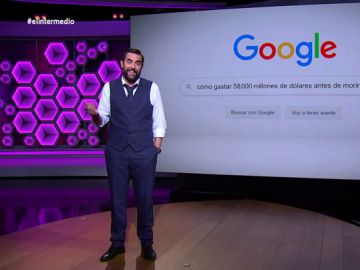 Dani Mateo da ideas a los 'padres' de Google para que gasten sus millones: "Un viaje a la luna o ir un día al cine" Dani Mateo da ideas a los 'padres' de Google para que gasten sus millones: "Un viaje a la luna o ir un día al cine"