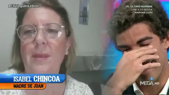 Juan Lebrón y su emoción con los mensajes de sus familiares y amigos Juan Lebrón y su emoción con los mensajes de sus familiares y amigos