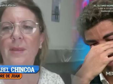 Juan Lebrón y su emoción con los mensajes de sus familiares y amigos Juan Lebrón y su emoción con los mensajes de sus familiares y amigos