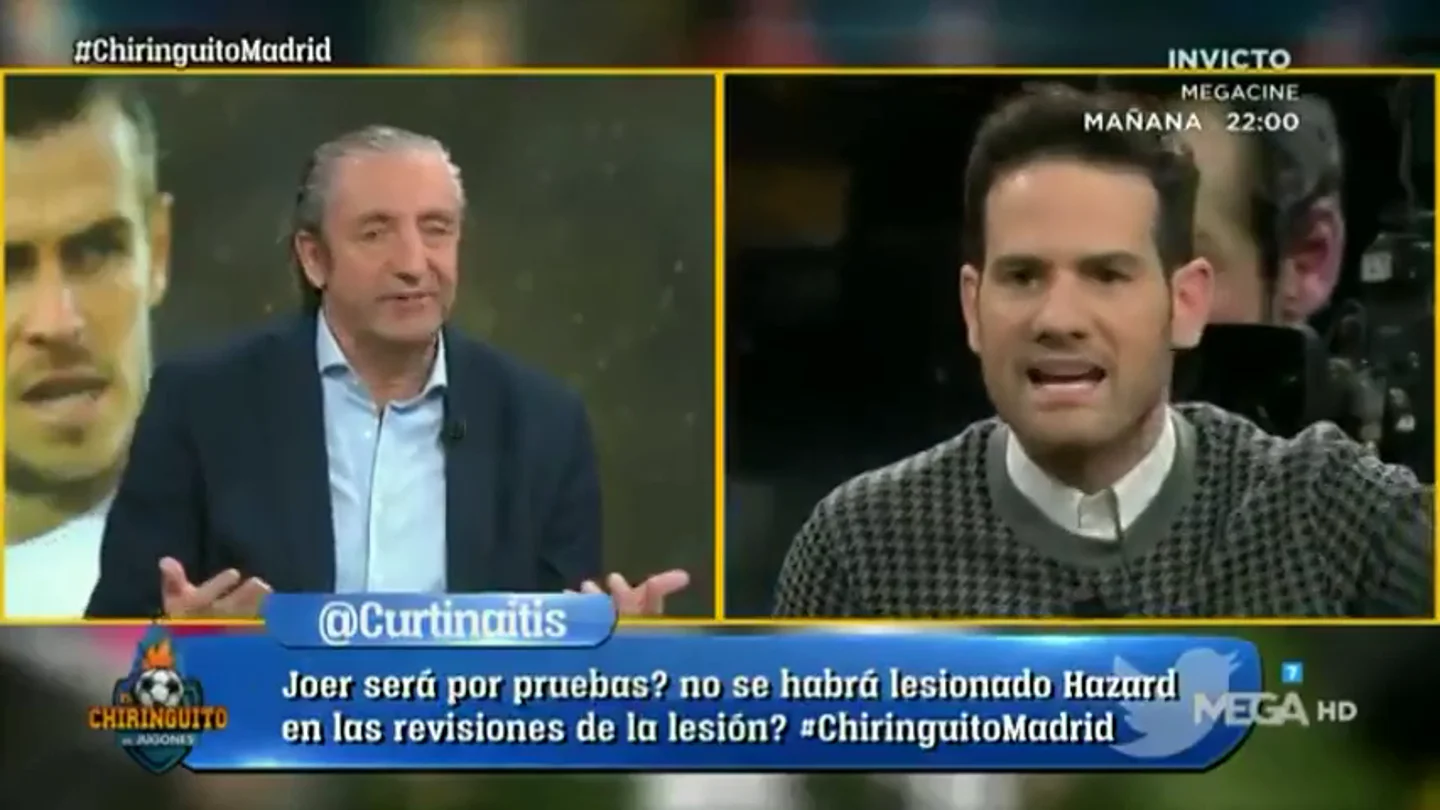 Quim Domènech habla claro en 'El Chiringuito' sobre la lesión de Gareth Bale: "El Real Madrid y sus socios tienen derecho a saber si miente" Quim Domènech habla claro en 'El Chiringuito' sobre la lesión de Gareth Bale: "El Real Madrid y sus socios tienen derecho a saber si miente"
