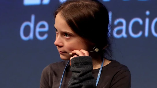 La activista Greta Thunberg. La activista Greta Thunberg.