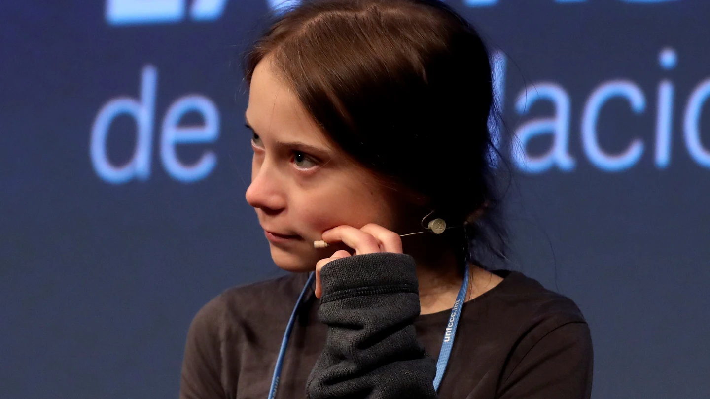 La activista Greta Thunberg. La activista Greta Thunberg.