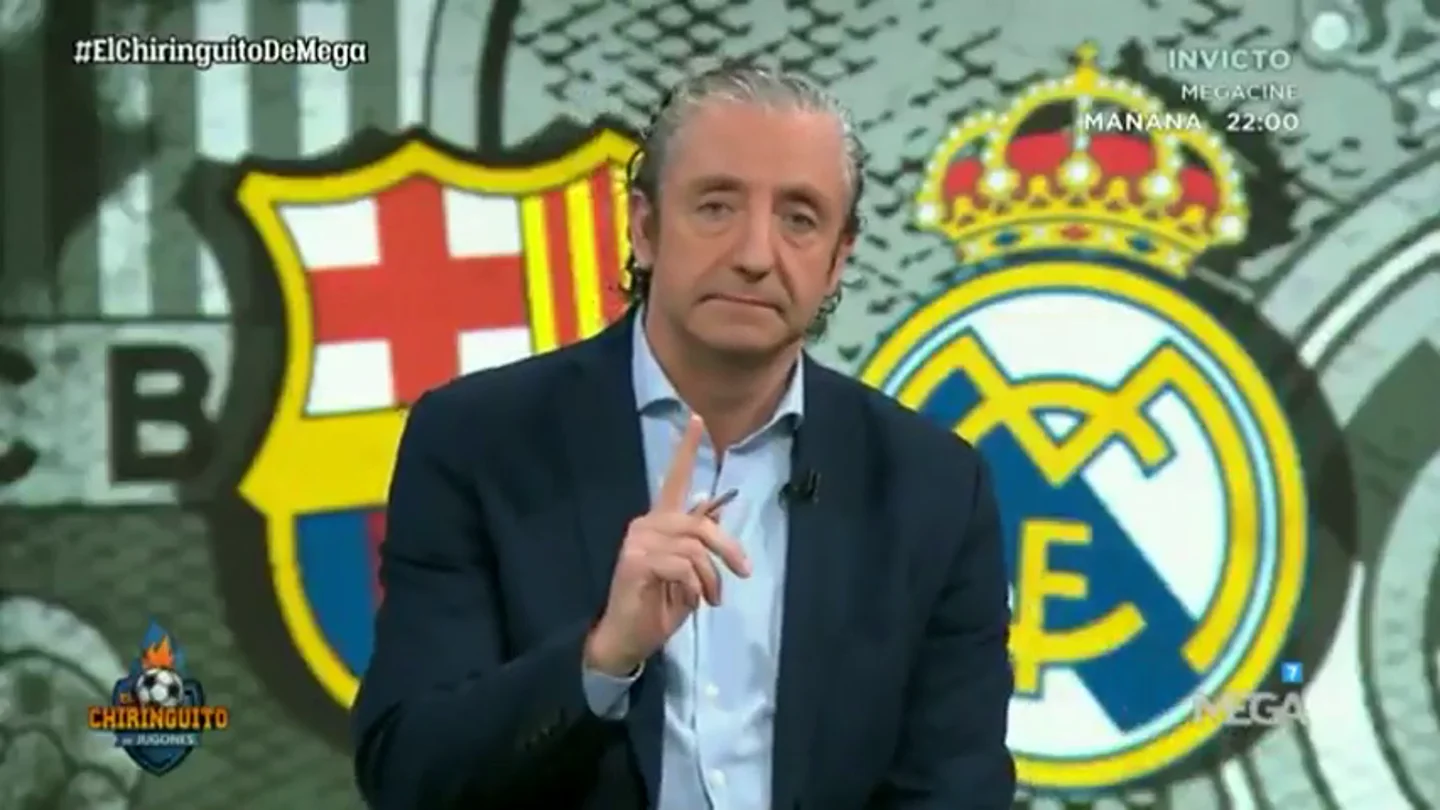 Josep Pedrerol y su reflexión en 'El Chiringuito': "¿Os imagináis que El Clásico no pudiera jugarse?" Josep Pedrerol y su reflexión en 'El Chiringuito': "¿Os imagináis que El Clásico no pudiera jugarse?"