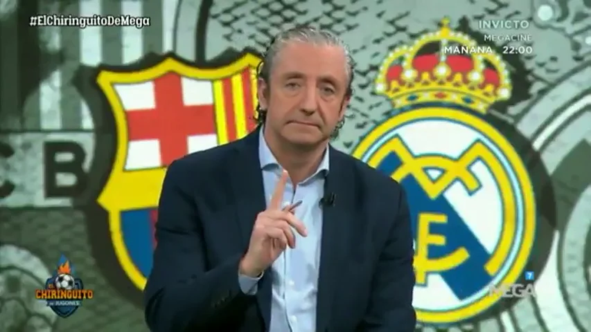 Josep Pedrerol y su reflexión en 'El Chiringuito': "¿Os imagináis que El Clásico no pudiera jugarse?"