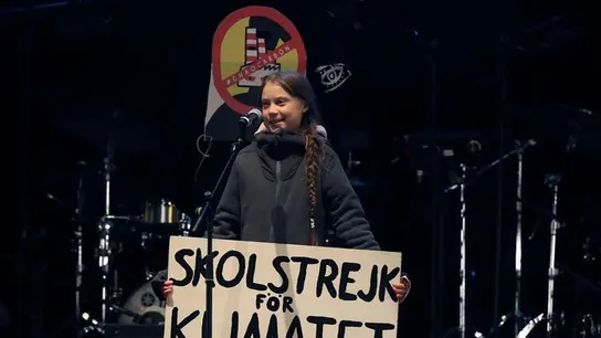 La joven activista sueca Greta Thunberg La joven activista sueca Greta Thunberg