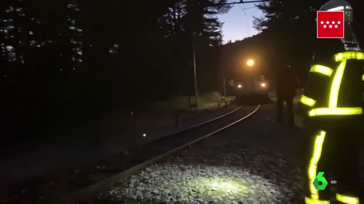 Muere una mujer y otra resulta herida al ser arrolladas por un tren en Cercedilla