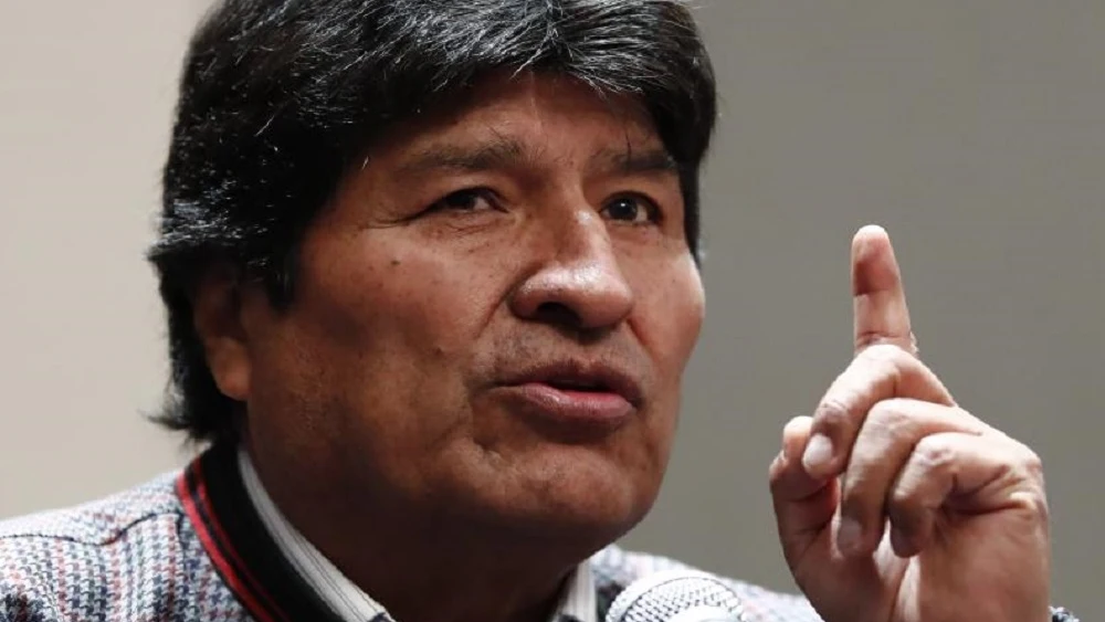 Evo Morales, el expresidente boliviano.