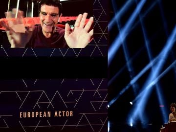 Antonio Banderas recibe el premio al mejor actor europeo por 'Dolor y gloria' Antonio Banderas recibe el premio al mejor actor europeo por 'Dolor y gloria'