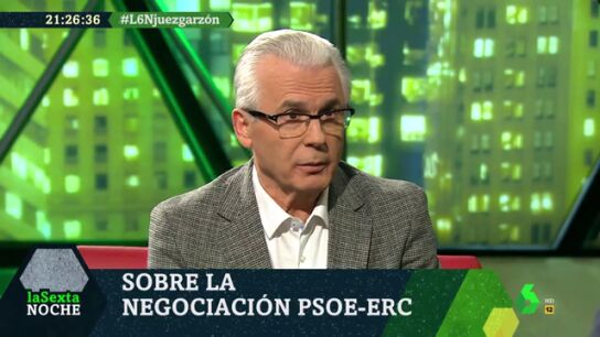 Baltasar Garz&oacute;n en laSexta Noche