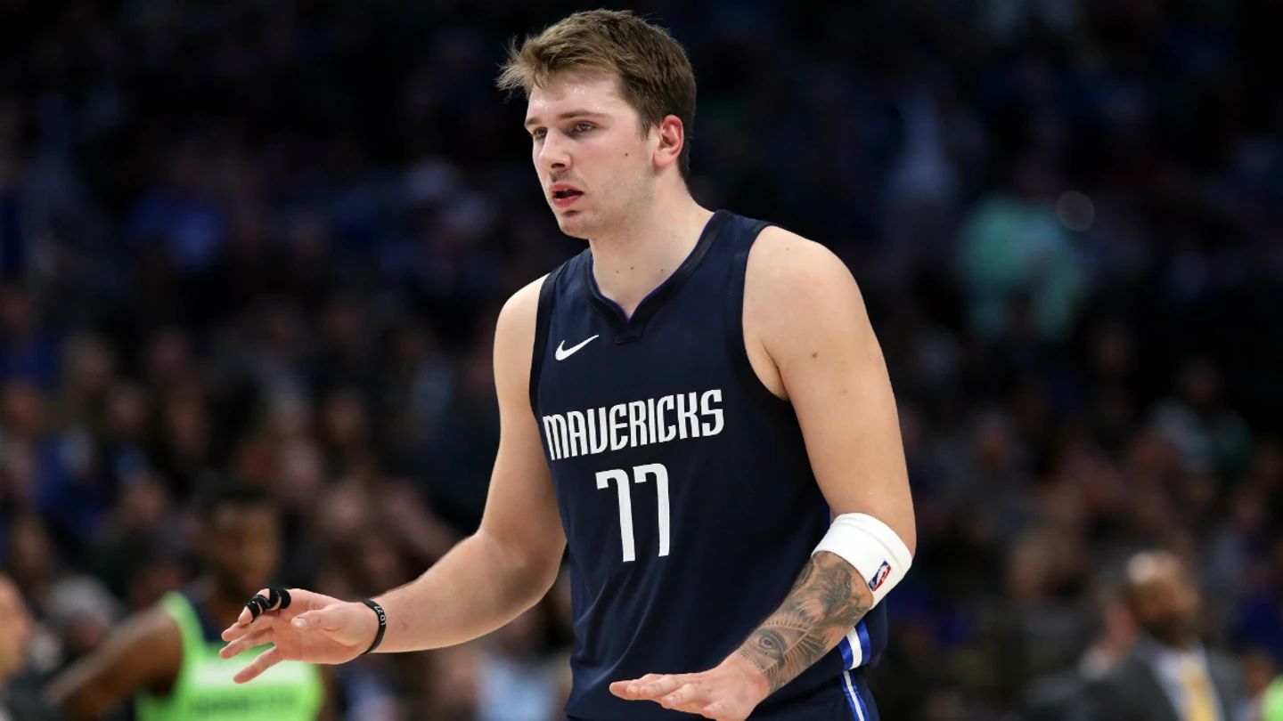 Luka Doncic, con los Mavericks Luka Doncic, con los Mavericks