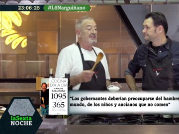 Karlos Arguiñano con Iñaki López Karlos Arguiñano con Iñaki López
