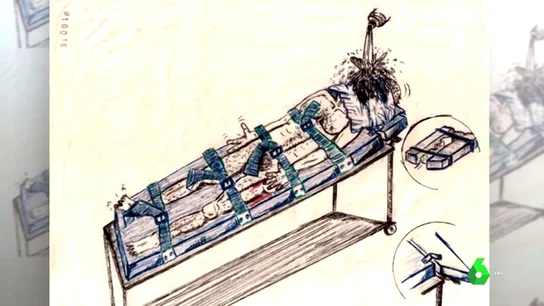 Salen a la luz dibujos que muestran los métodos criminales que utilizaba la CÍA para torturar a los presos Salen a la luz dibujos que muestran los métodos criminales que utilizaba la CÍA para torturar a los presos