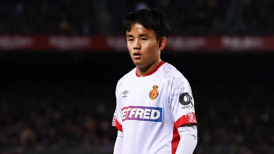 Kubo, con el Mallorca Kubo, con el Mallorca