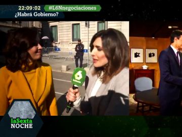 Verónica Sanz con Ayuso Verónica Sanz con Ayuso