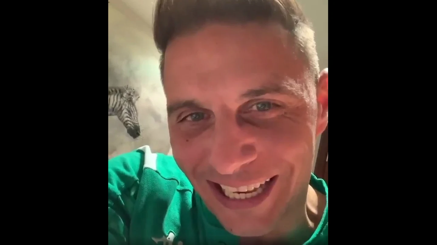 Joaquín, en uno de sus vídeos Joaquín, en uno de sus vídeos